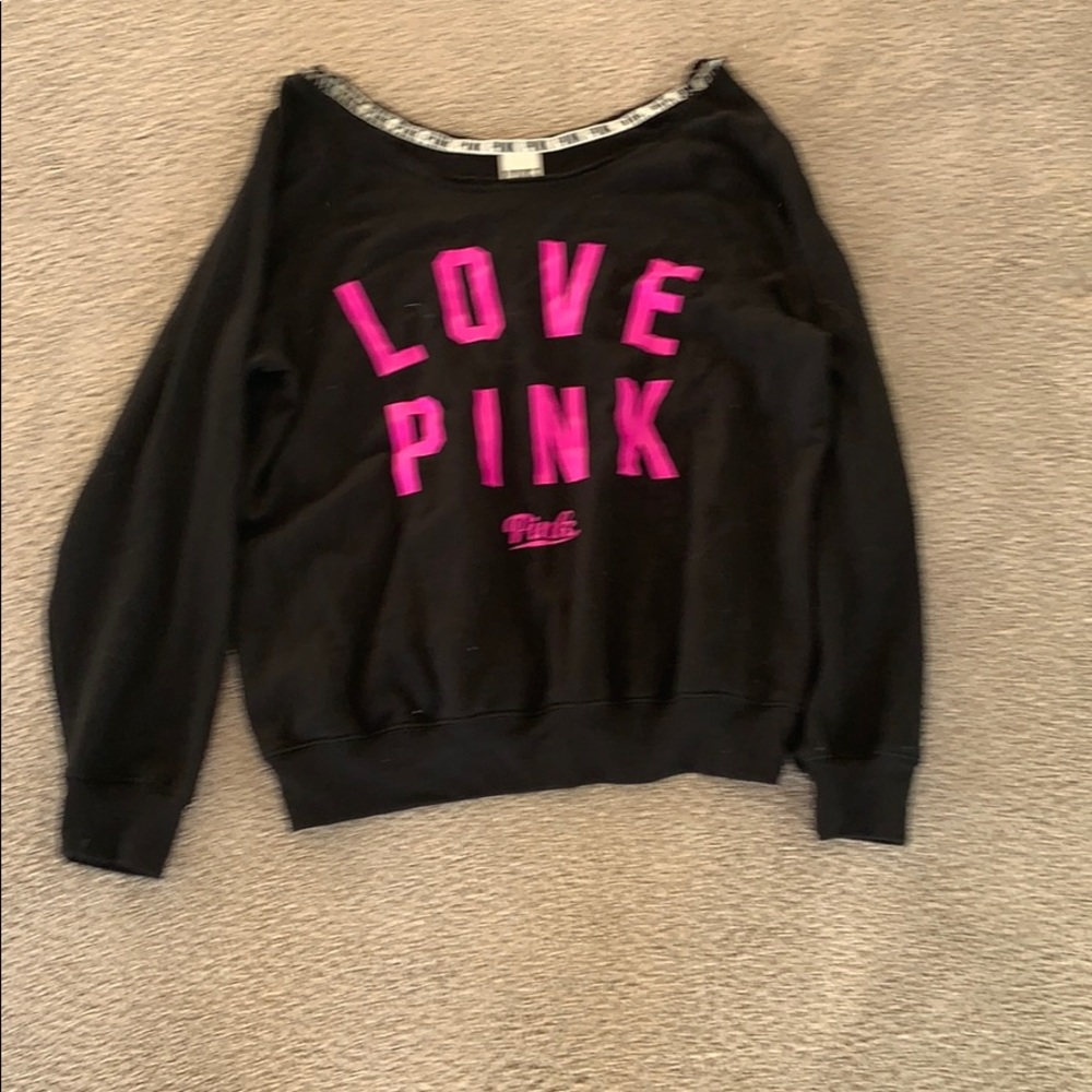 black PINK sweater